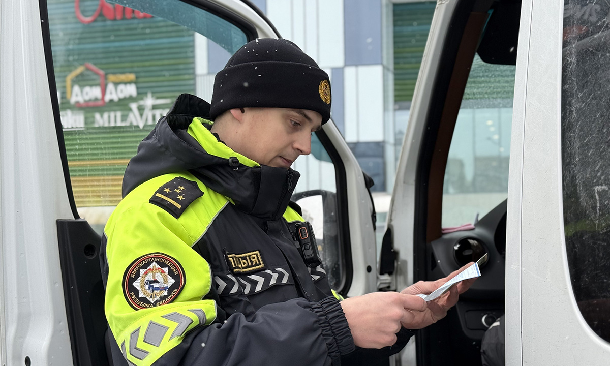 Безопасная перевозка пассажиров на контроле ГАИ!