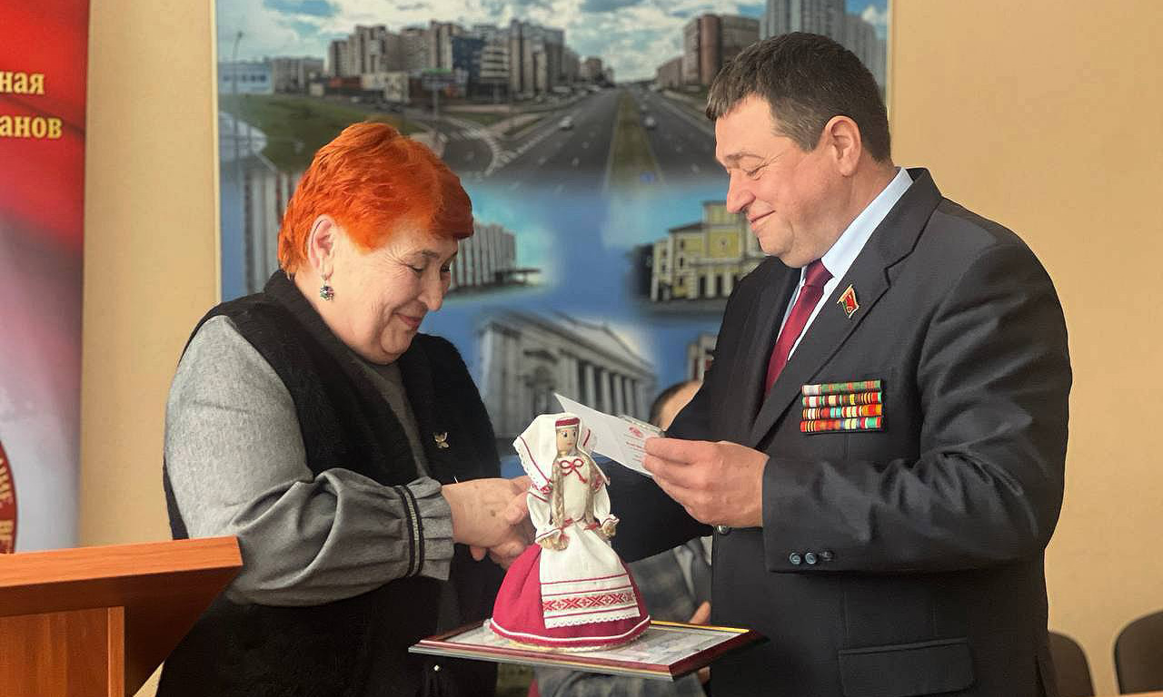 Избран председатель Ленинского районного совета Белорусского общественного объединения ветеранов