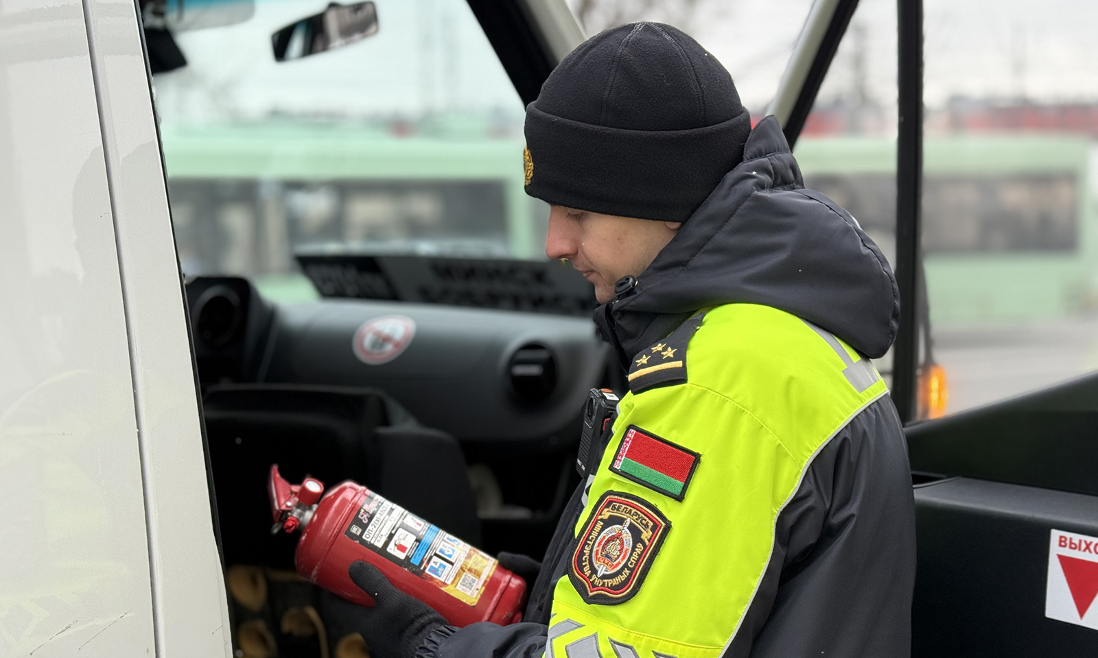 Безопасная перевозка пассажиров на контроле ГАИ!