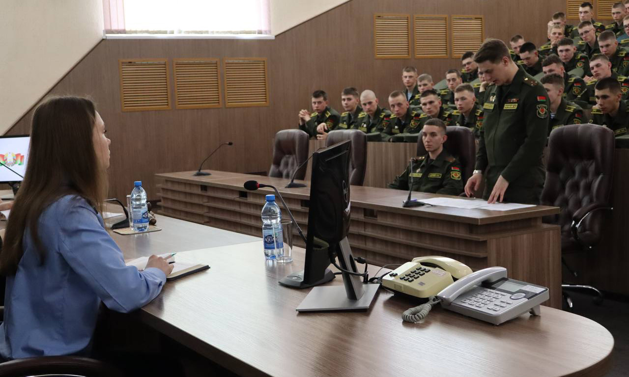 Долг перед Родиной: в Военной академии прошло выездное заседание суда по иску о возмещении средств за обучение курсанта