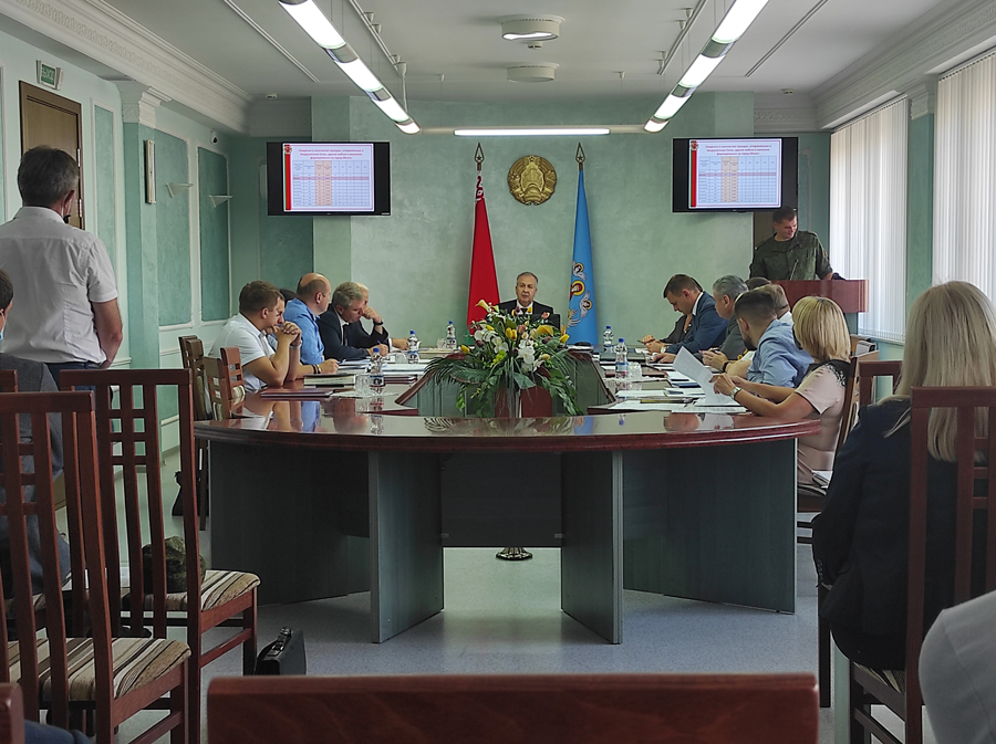 Заседание администрации Ленинского района г.Минска